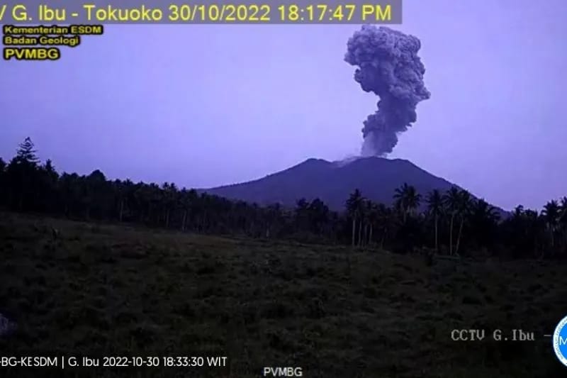 Erupsi Gunung Ibu