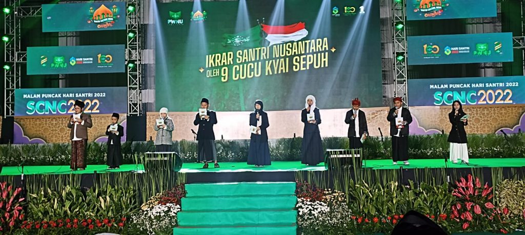 ikrar santri 9 cucu kyai