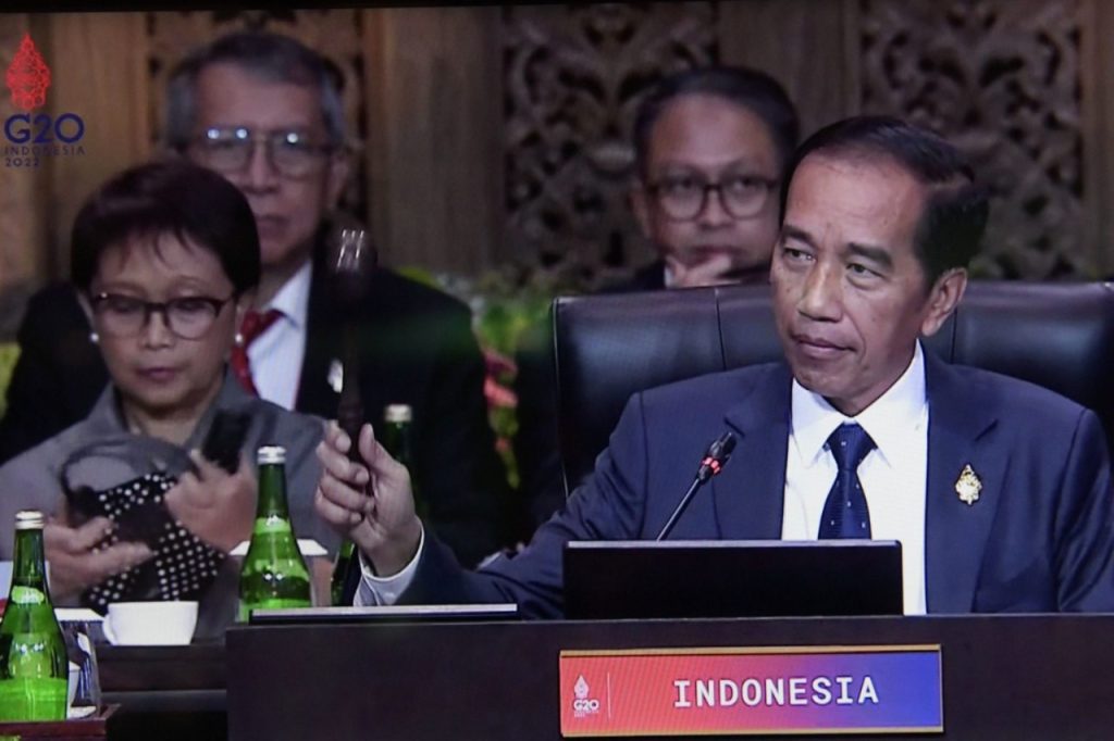 Presiden Jokowi Resmi Buka KTT G20