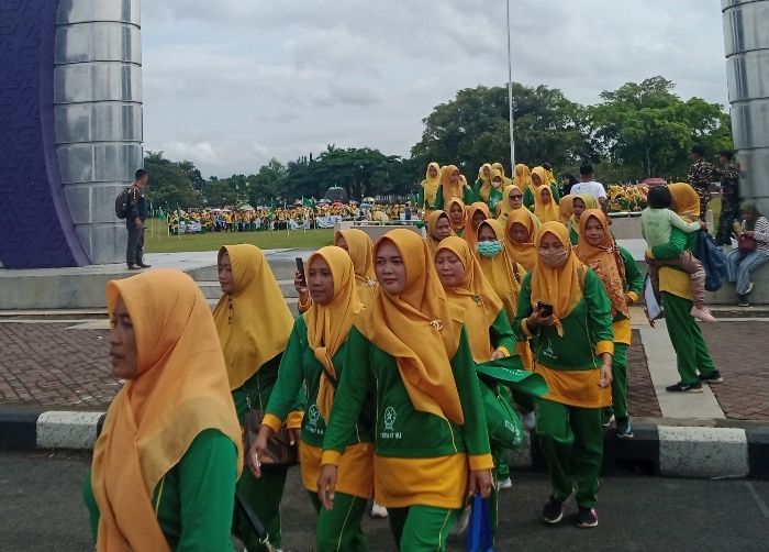 Unjuk Gigi Fatayat Purworejo Kerahkan 5100 Kader