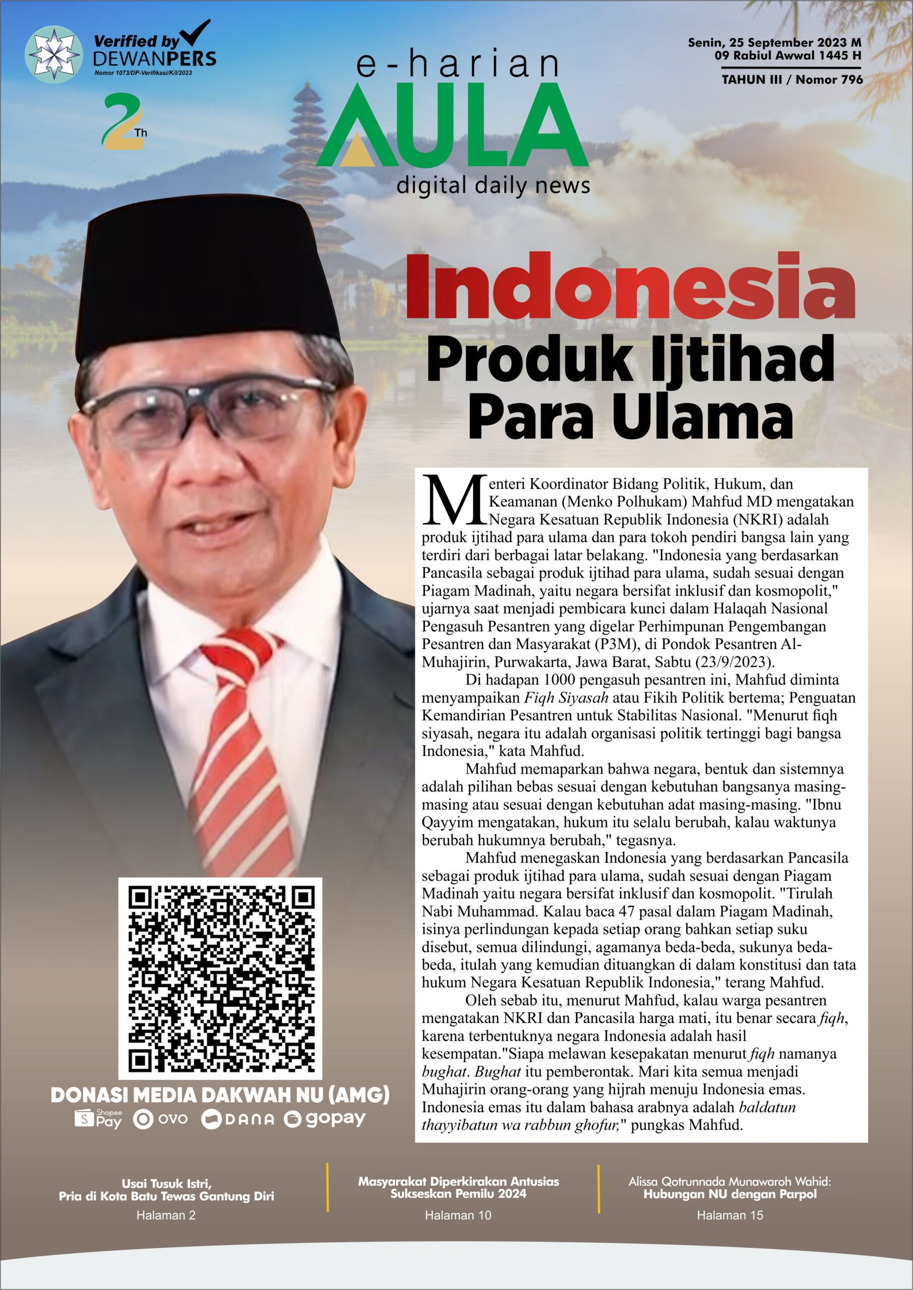 Indonesia Produk Ijtihad Para Ulama