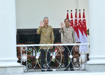 Presiden Jokowi Terima Kunjungan PM Lee Hsien Loong di Istana Bogor