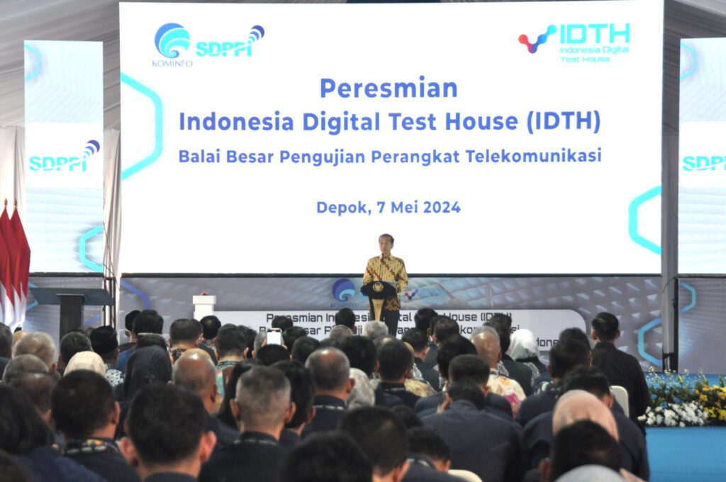 Hadiri Peresmian IDTH, Presiden: Ekonomi Indonesia Kuartal I 2024 Tumbuh Hingga 5,11 Persen