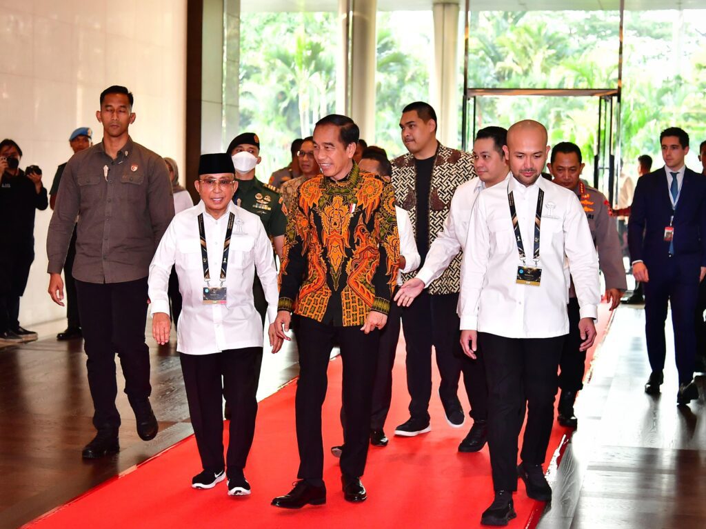 Hadiri HUT HIPMI ke-52, Presiden Tekankan Persiapan Menuju Indonesia Emas 2045