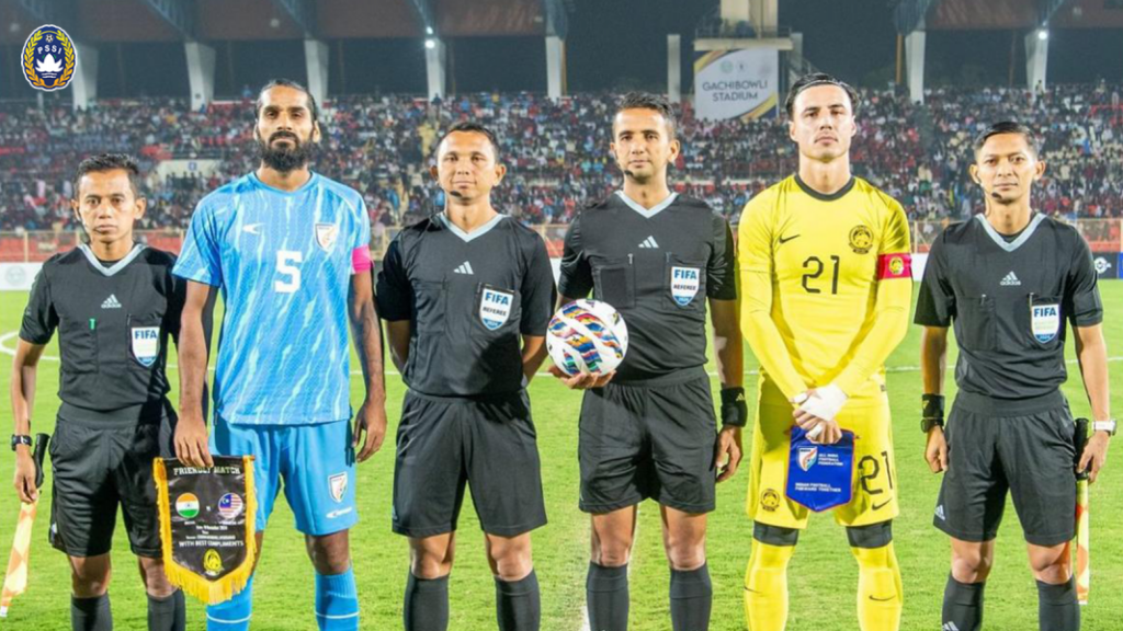 4 Wasit Indonesia Pimpin Pertandingan Persahabatan Internasional India Versus Malaysia