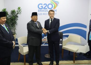 Presiden Prabowo Gelar Pertemuan Bilateral dengan Presiden Macron di KTT G20 Brasil