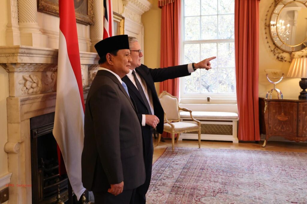 Presiden Prabowo dan PM Starmer Bahas Peningkatan Kerja Sama Indonesia-Inggris