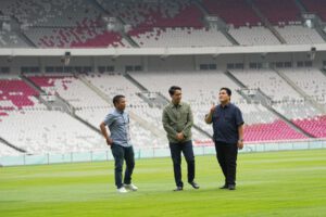 Siapkan 103 CCTV dan Pindai Garuda.id, Erick Thohir, Pastikan Kenyamanan dan Keamanan Penonton Timnas