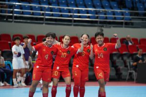 Timnas Futsal Putri Raih Posisi Ketiga