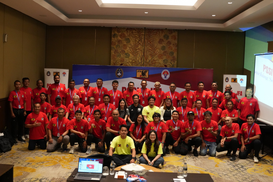 PSSI dan JFA Perkuat Kerja Sama Lewat Coaching Seminar 2024