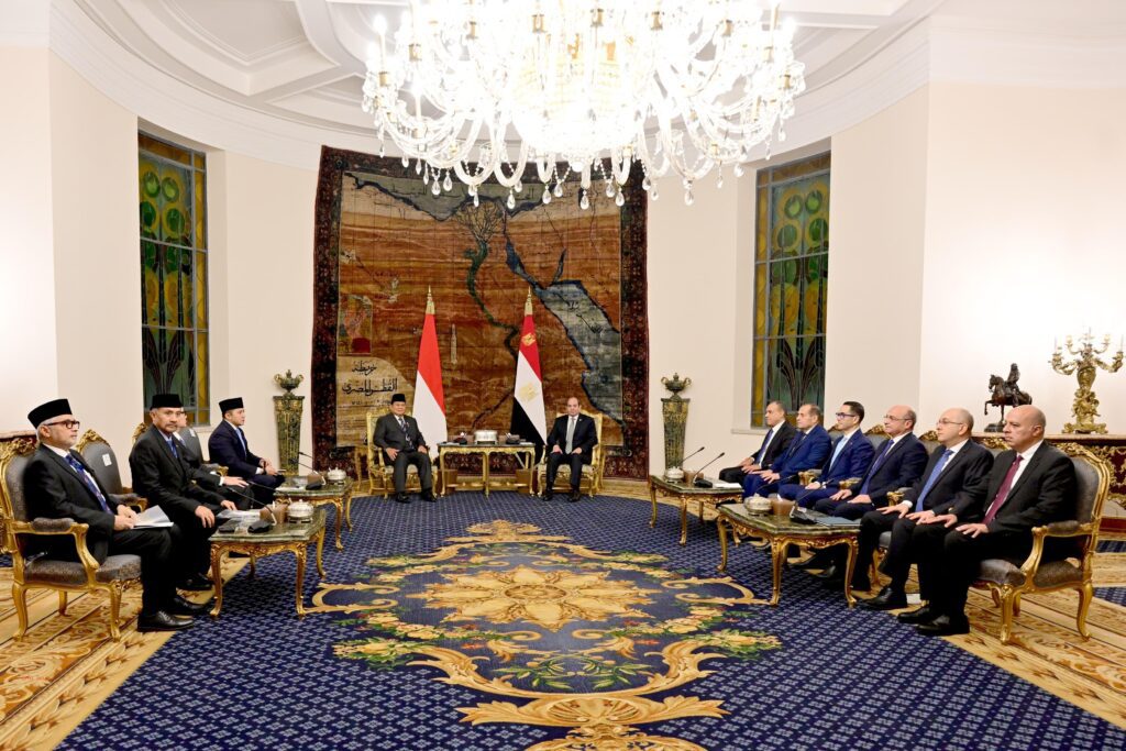 Presiden Prabowo dan Presiden El-Sisi Bahas Penguatan Kerja Sama Bilateral hingga Perdamaian Timur Tengah