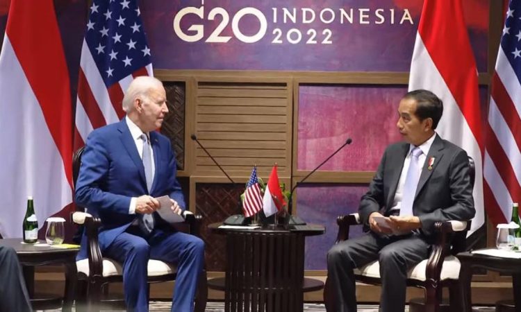 Jokowi – Joe Biden Gelar Pertemuan Tertutup