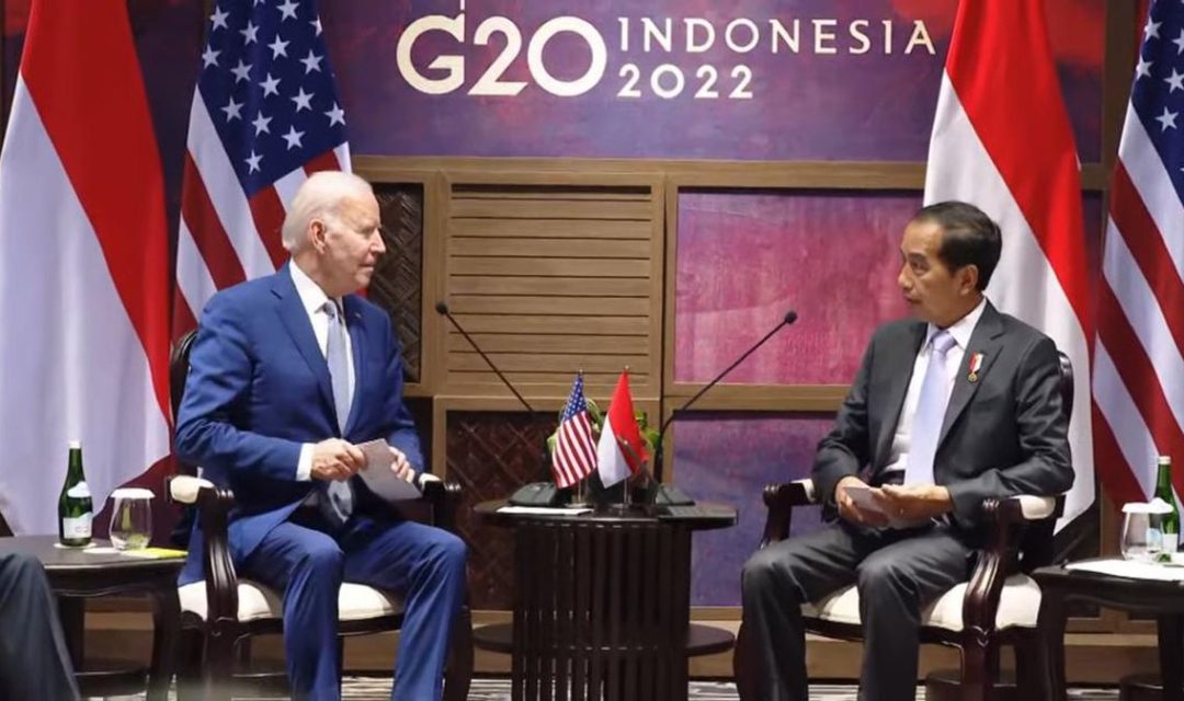 Jokowi – Joe Biden Gelar Pertemuan Tertutup