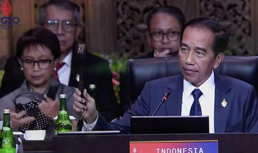 Presiden Jokowi Resmi Buka KTT G20