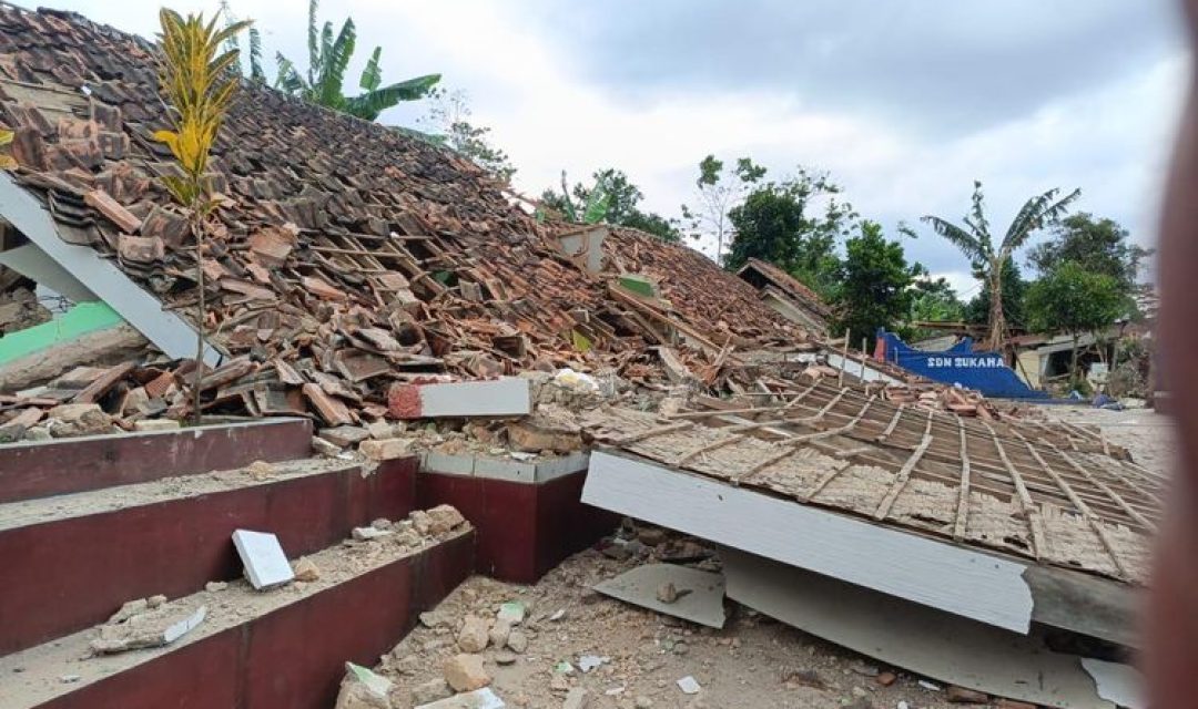 Kerusakan akibat Gempa Cianjur (Dok. BPBD Cianjur)