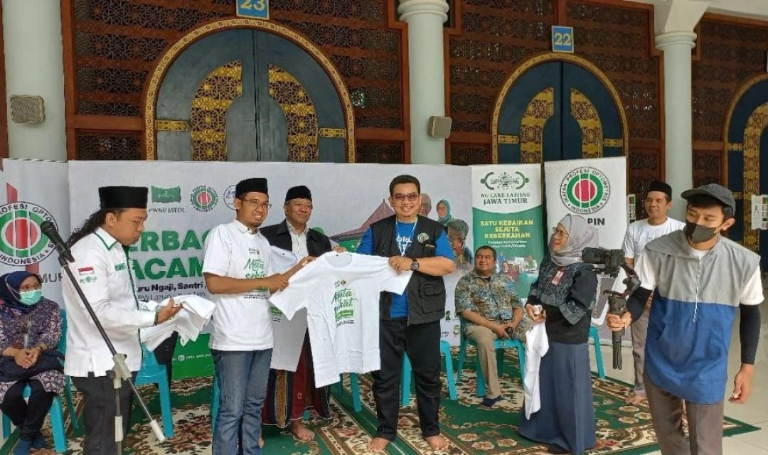 NU Care-LAZISNU Jatim Kembali Bagikan Kacamata Gratis