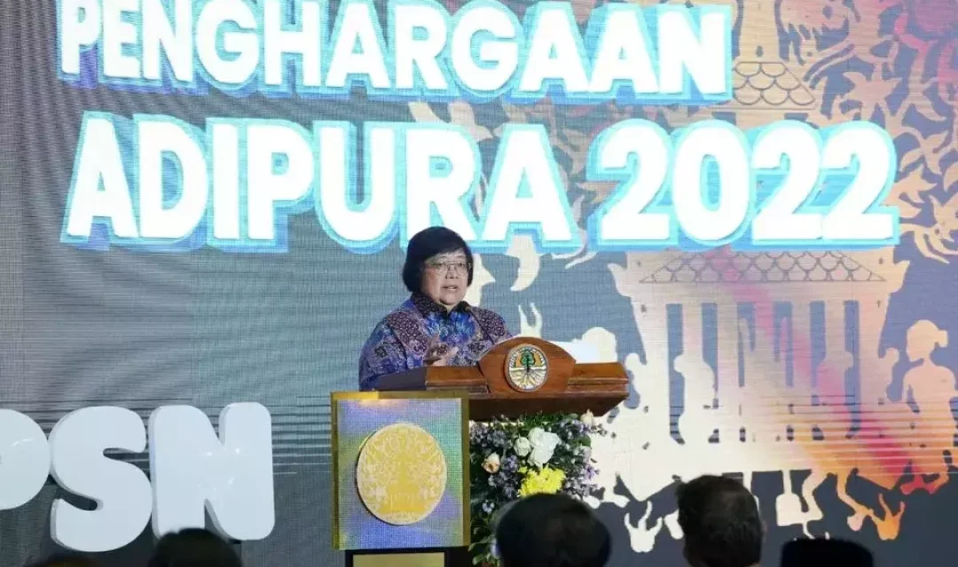 Menteri Lingkungan Hidup dan Kehutanan (LHK), Siti Nurbaya