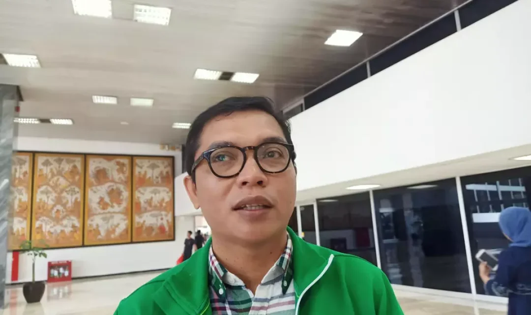 Ketua DPP PPP Achmad Baidowi di Gedung DPR, Kompleks Parlemen, Senayan, Jakarta, Senin, 14 Agustus 2023.