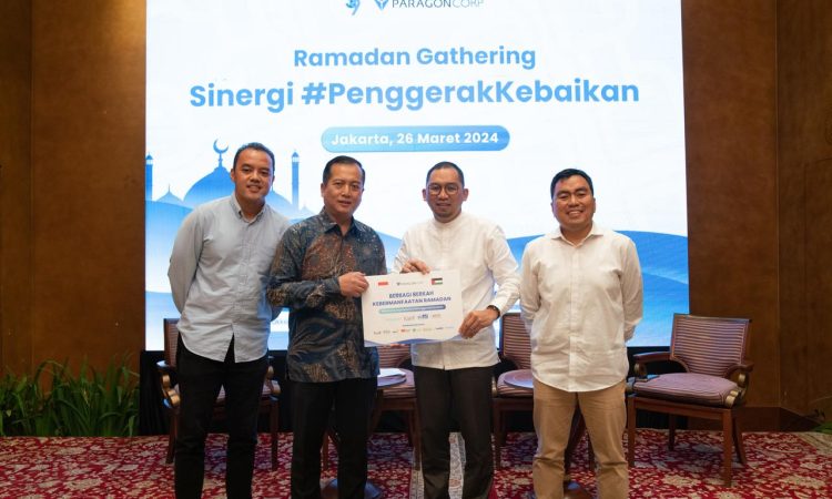 2024 - Kick Off Penyerahan Bantuan Kemanusiaan _Berbagi Berkah Kebermanfaatan Ramadan_ untuk Palestina Bersama CEO ParagonCorp, Kemenlu, dan Kitabisa.com