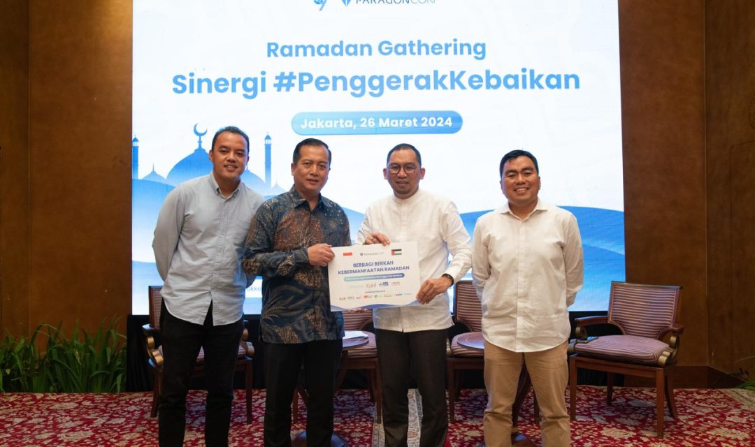 2024 - Kick Off Penyerahan Bantuan Kemanusiaan _Berbagi Berkah Kebermanfaatan Ramadan_ untuk Palestina Bersama CEO ParagonCorp, Kemenlu, dan Kitabisa.com