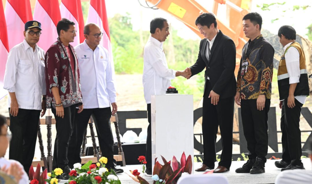 Presiden Jokowi Lakukan Groundbreaking Delonix Nusantara, Bukti Kepercayaan Investor Global