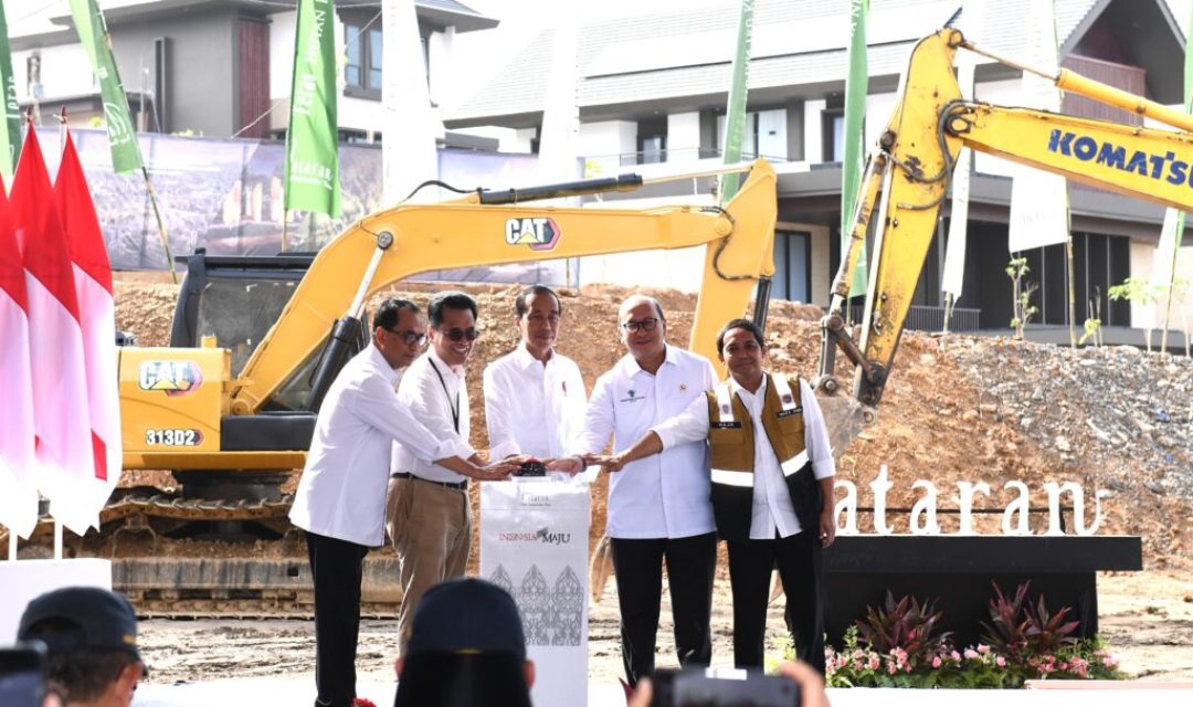 Groundbreaking Teras Hutan Kota IKN, Presiden Jokowi Optimis Tarik Investasi Baru