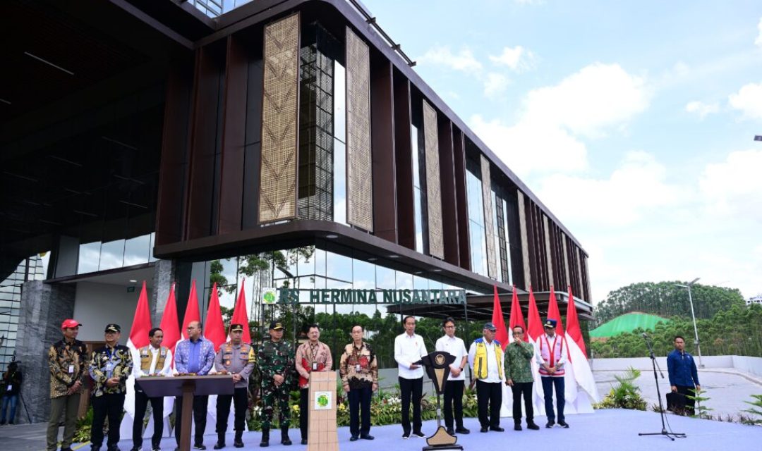 Presiden Jokowi Resmikan Rumah Sakit Hermina Nusantara di IKN