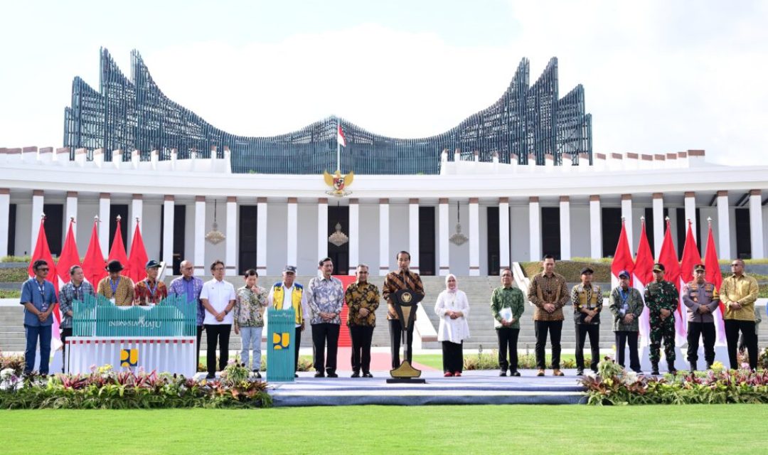 Presiden Jokowi Resmikan Istana Negara di Ibu Kota Nusantara