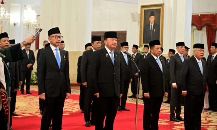 Presiden Prabowo Subianto Lantik Keanggotaan Komisi Kepolisian Nasional Masa Jabatan 2024-2028