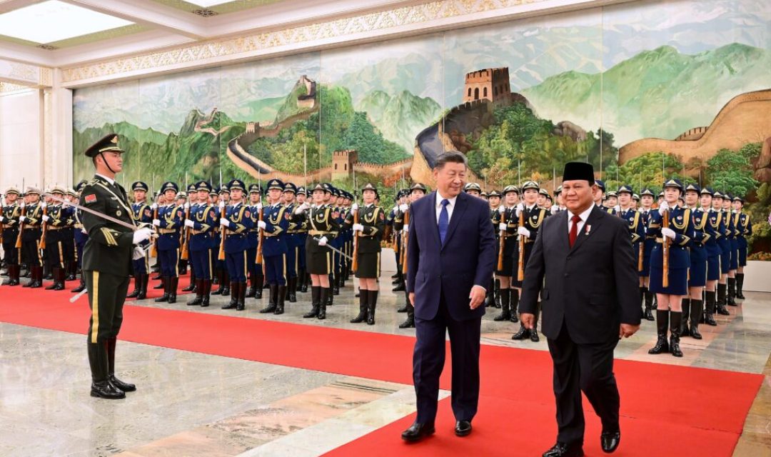 Kunjungan Kenegaraan Perdana, Presiden Prabowo Disambut Upacara Kenegaraan oleh Presiden Xi Jinping