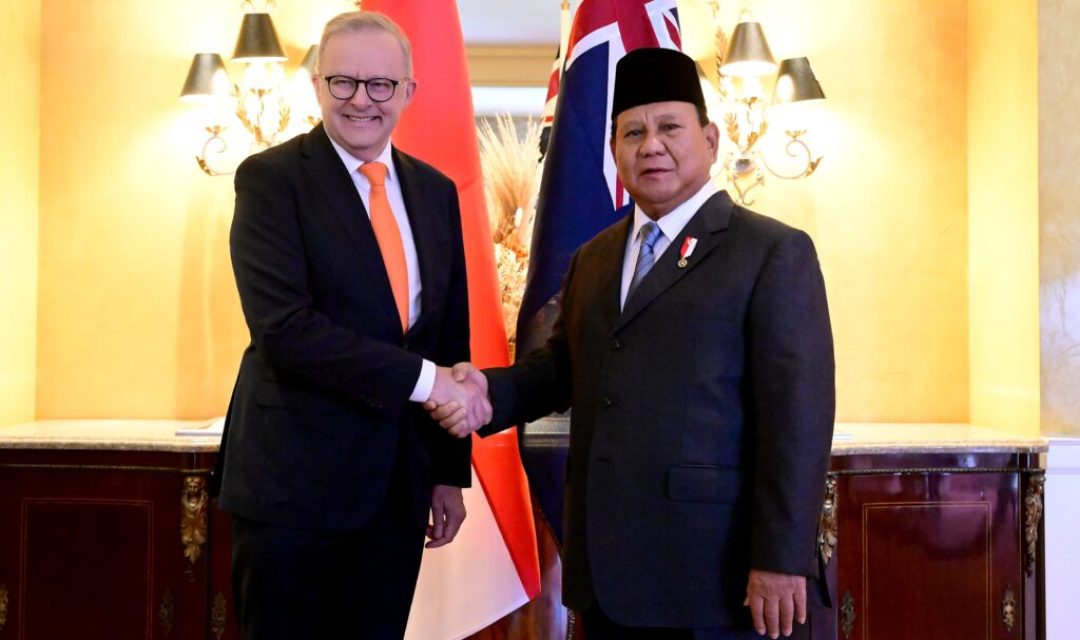 Presiden Prabowo dan PM Albanese Sepakat Tingkatkan Kerja Sama Strategis Indonesia-Australia