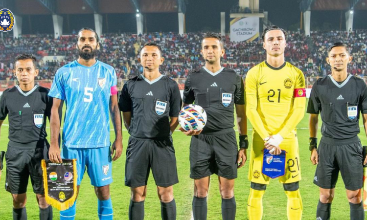 4 Wasit Indonesia Pimpin Pertandingan Persahabatan Internasional India Versus Malaysia