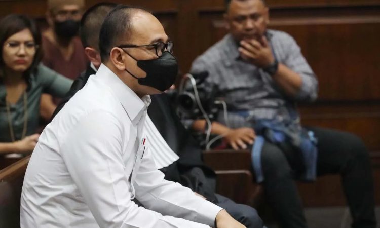 Sidang lanjutan terdakwa Mantan pejabat Direktorat Jenderal Pajak (DPJ) Kementerian Keuangan Rafael Alun Trisambodo. (jawapos.com)