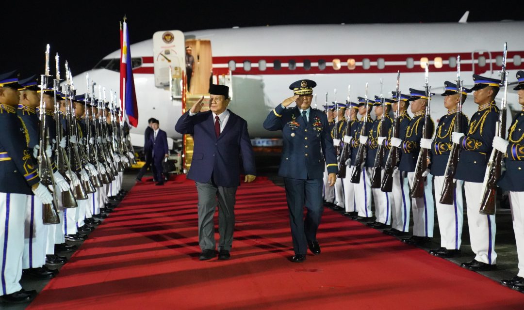 Menhan Prabowo Tiba di Manila Dalam Rangka Kunjungan Kerja Resmi ke Filipina