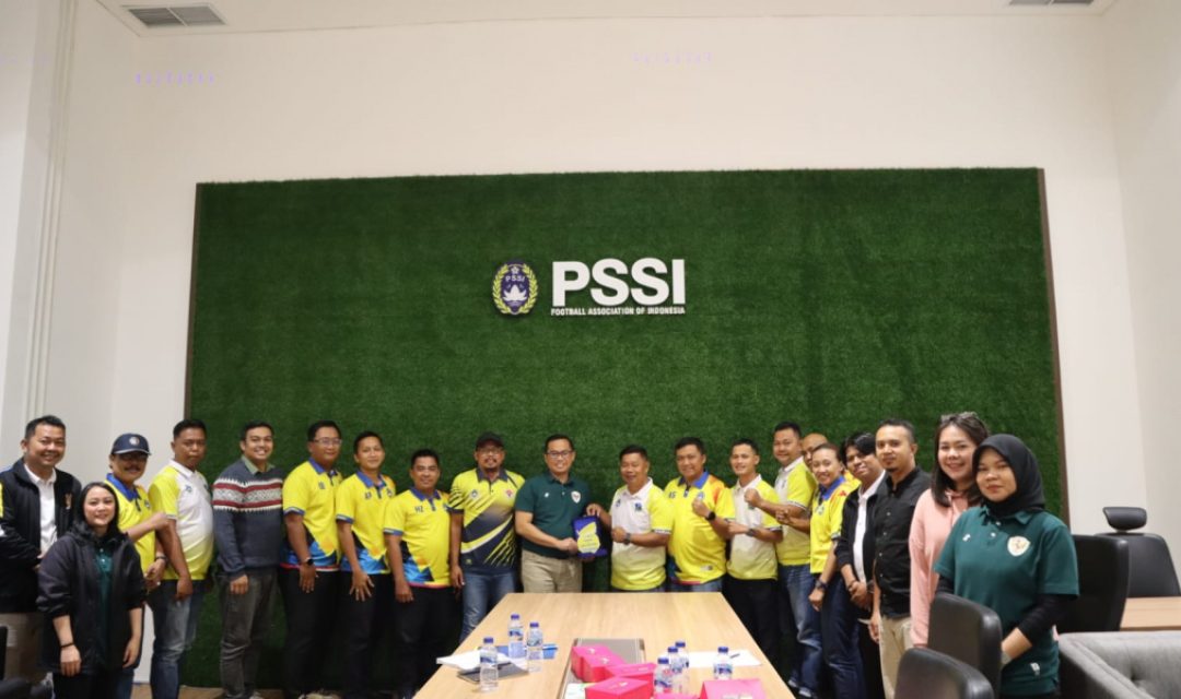 Bahas Pengembangan Sepakbola, PSSI Sambut Delegasi Kabupaten Bintan