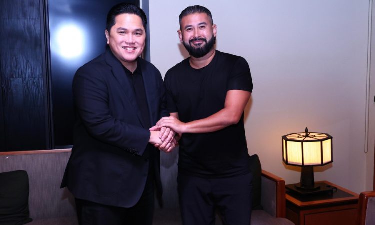 Bertemu Putra Mahkota Johor. Erick Thohir, Ajak Sepakbola ASEAN Naikkan Kualitas Demi Bersaing di Asia