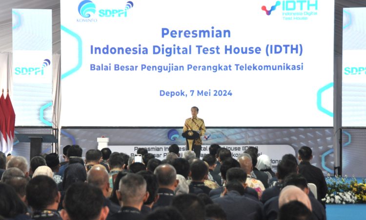 Hadiri Peresmian IDTH, Presiden: Ekonomi Indonesia Kuartal I 2024 Tumbuh Hingga 5,11 Persen