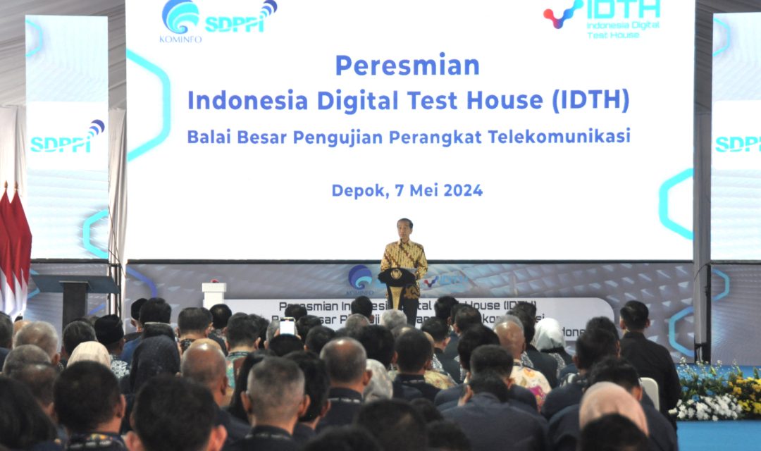 Hadiri Peresmian IDTH, Presiden: Ekonomi Indonesia Kuartal I 2024 Tumbuh Hingga 5,11 Persen