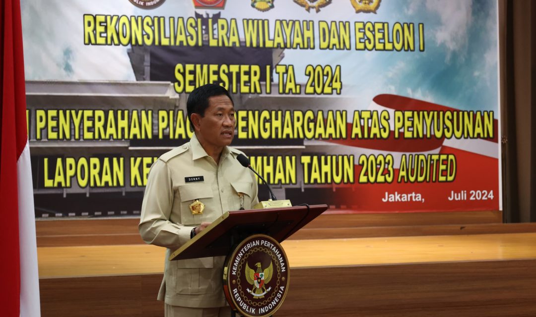 Plt. Sekjen Kemhan Tutup LRA Wilayah dan Eselon I Semester I TA. 2024