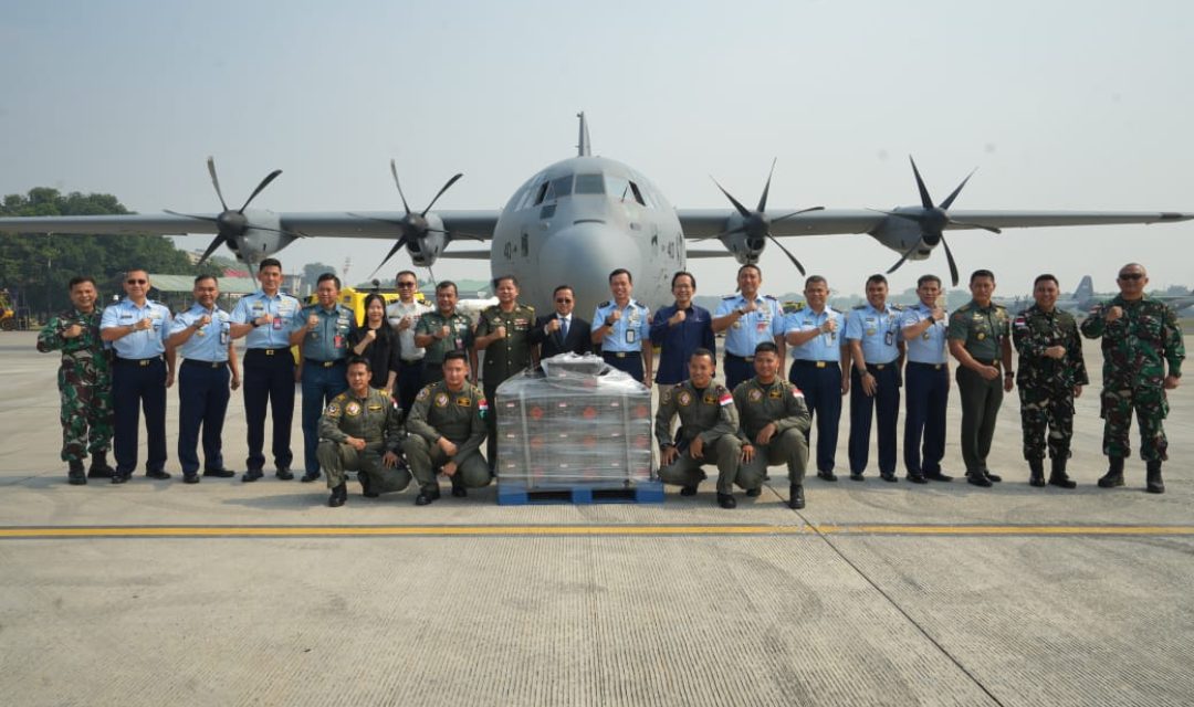 Indonesia Hibahkan Senjata dan Amunisi ke Kamboja, Kemhan Kirim dengan Pesawat Hercules C-130J Super Hercules