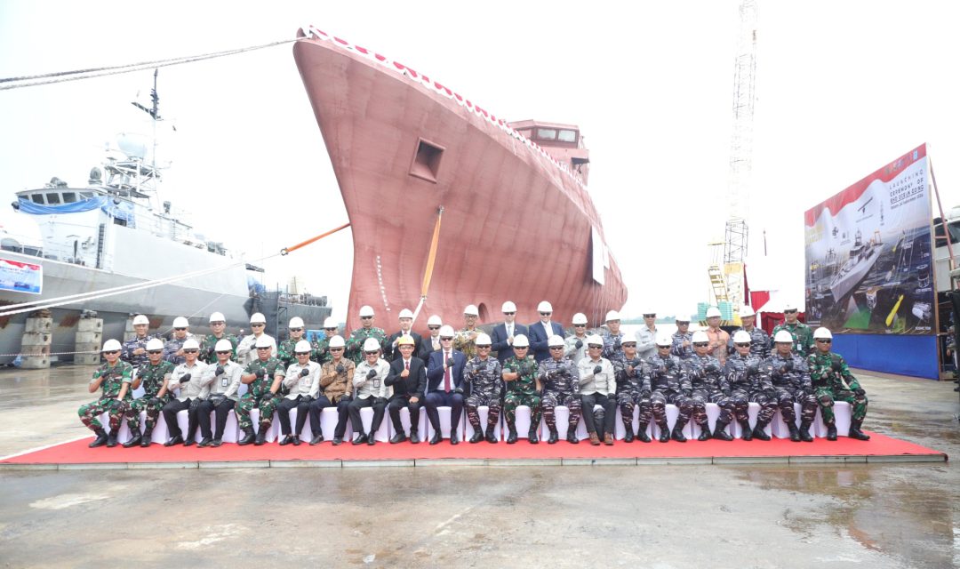 Staf Ahli Menhan Bidang Ekonomi Pimpin Launching Ceremony Kapal BHO (Ocean Going)