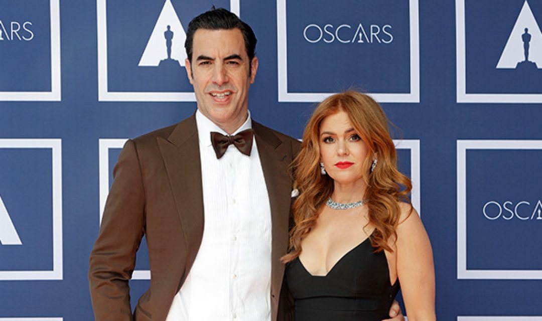 Sacha Baron Cohen and Isla Fisher