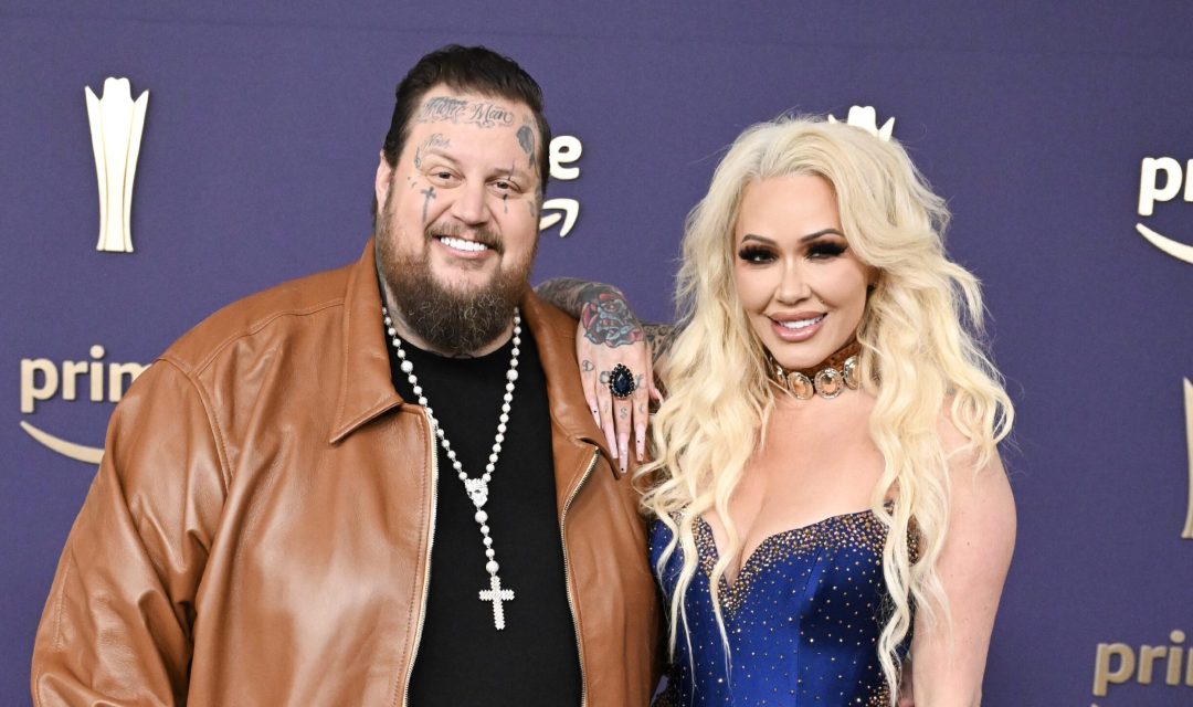 Jelly Roll and Bunnie XO at the 59th Academy of Country Music Awards from Ford Center at The Star on May 16, 2024 in Frisco, Texas. (Photo by Gilbert Flores/Penske Media via Getty Images)