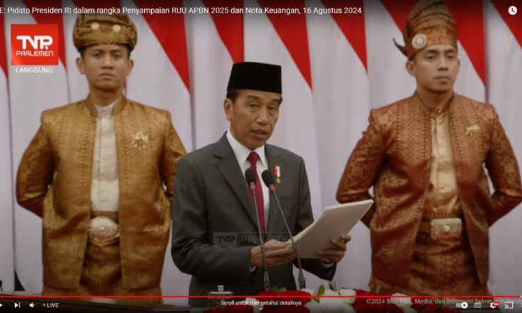 Presiden Sampaikan Pengantar RAPBN 2025 dan Nota Keuangan