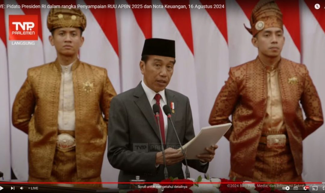 Presiden Sampaikan Pengantar RAPBN 2025 dan Nota Keuangan