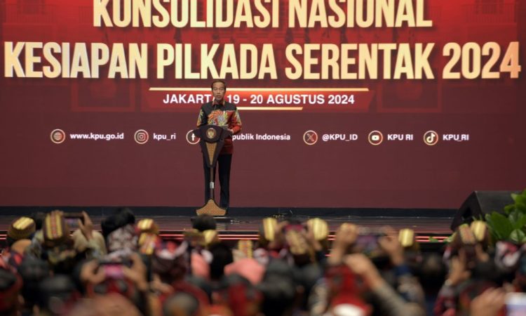 Presiden Jokowi Minta KPU Matangkan Kesiapan Pilkada Tahun 2024