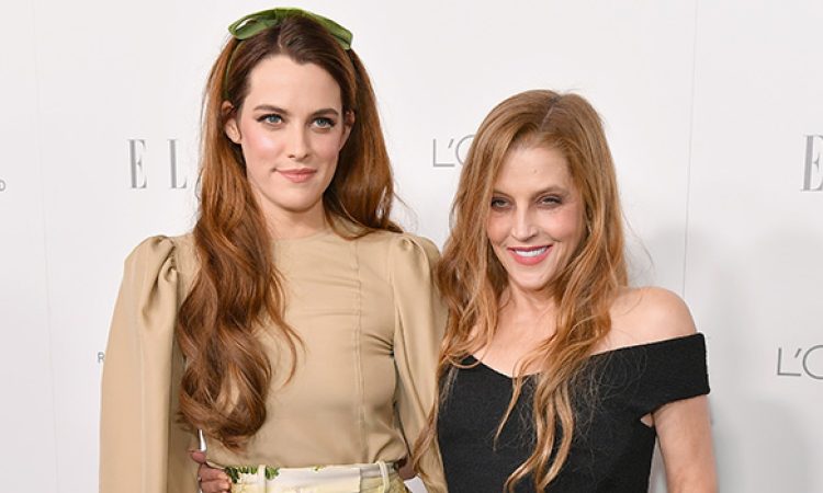 Riley Keough and Lisa Marie Presley