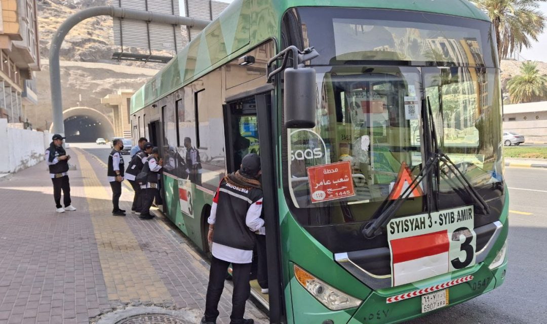 Pasca Armuzna, Bus Shalawat Kembali Beroperasi Layani Jamaah