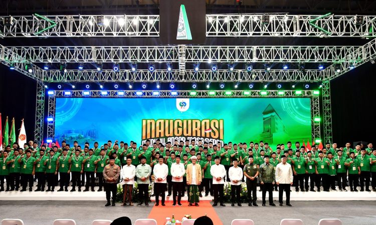 Presiden Hadiri Inaugurasi Ansor dan Pelantikan Pengurus Pusat GP Ansor 2024-2029 di GBK