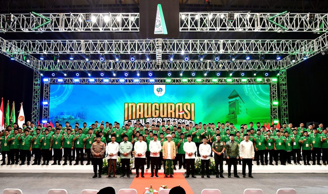 Presiden Hadiri Inaugurasi Ansor dan Pelantikan Pengurus Pusat GP Ansor 2024-2029 di GBK